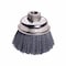 Nylox Cup Brush, Stem Mounted, 2-3/4 in Brush Dia, Crimped Filament/Wire Type, 0.04 in Filament/Wire Diame 14404 - alternate 1
